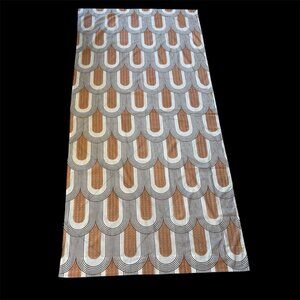 World Market Retro Print Cotton Curtains Set Of Two 40 x 84